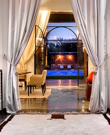 L'entrée - Villa Jardin Nomade Marrakech